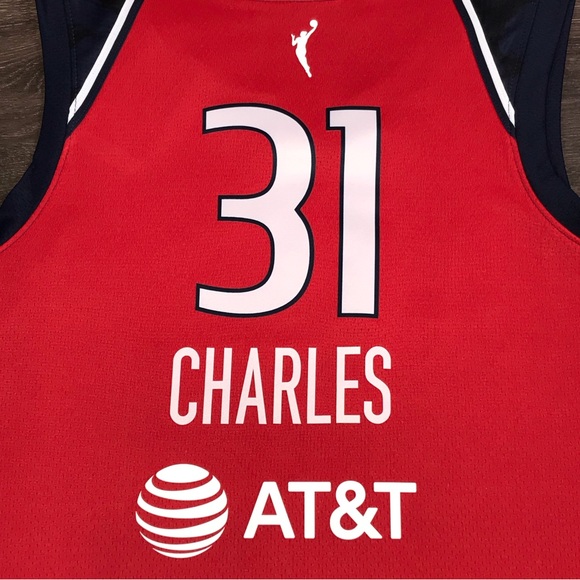 Nike Explorer Edition Washington Mystics Womens WNBA Tina Charles Jersey #31 NEW - Picture 9 of 12